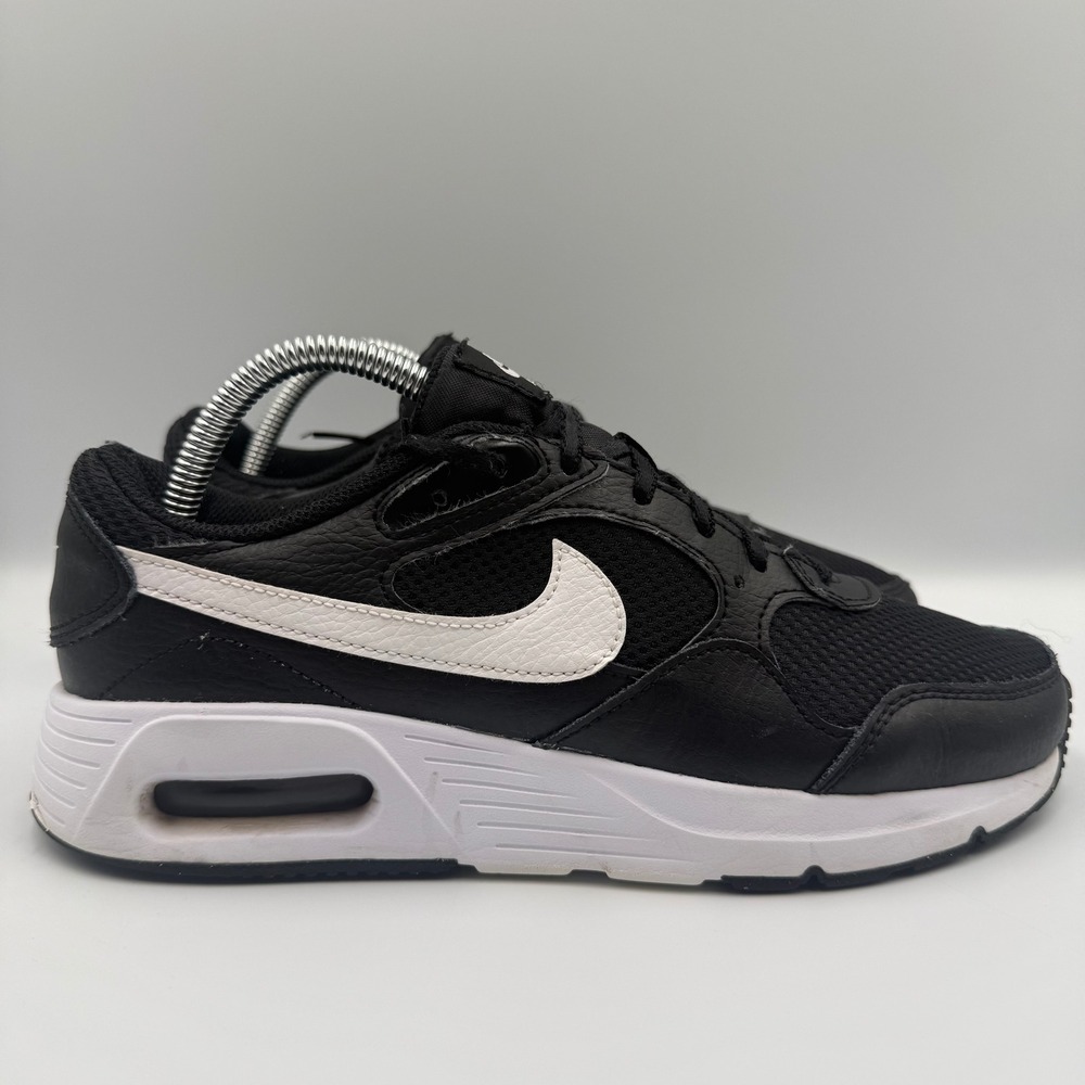 Nike Air Max SC Womens Size 8.5 Black White Lifestyle Sneakers Shoes CW4554-001